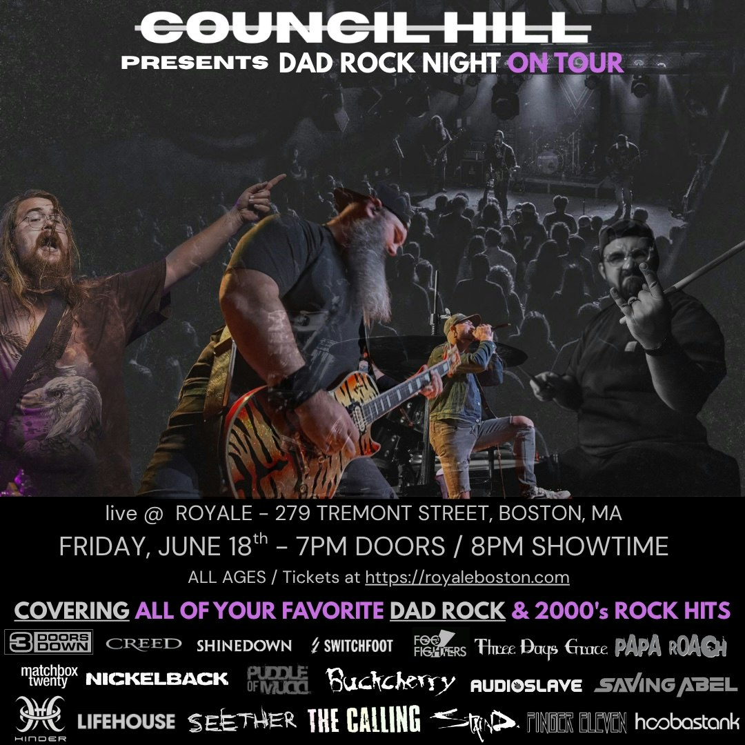 水口晴幸 & BAD EGGS / ONE NIGHT ROCK’N ROLL Dad Rock Night - 2000s Rock Tribute - Presented by Council Hill