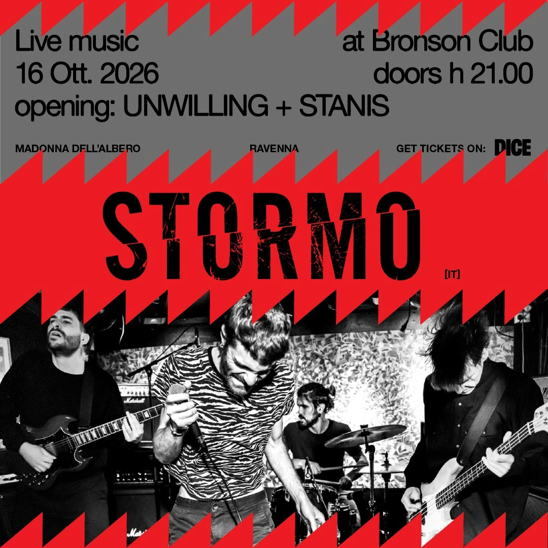 STORMO + Unwilling + Stanis
