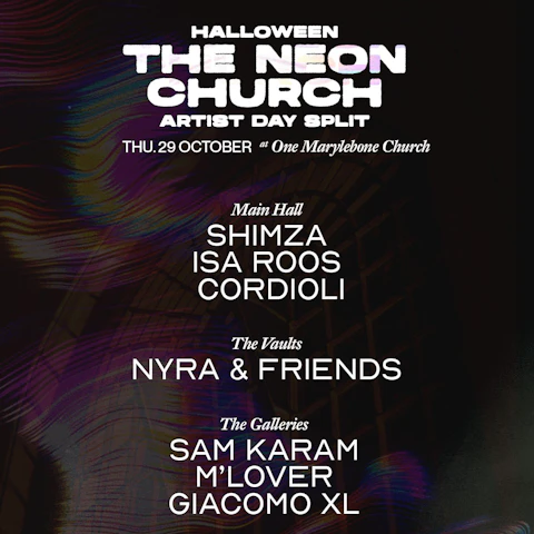 THU. 29 OCT | The Neon Church