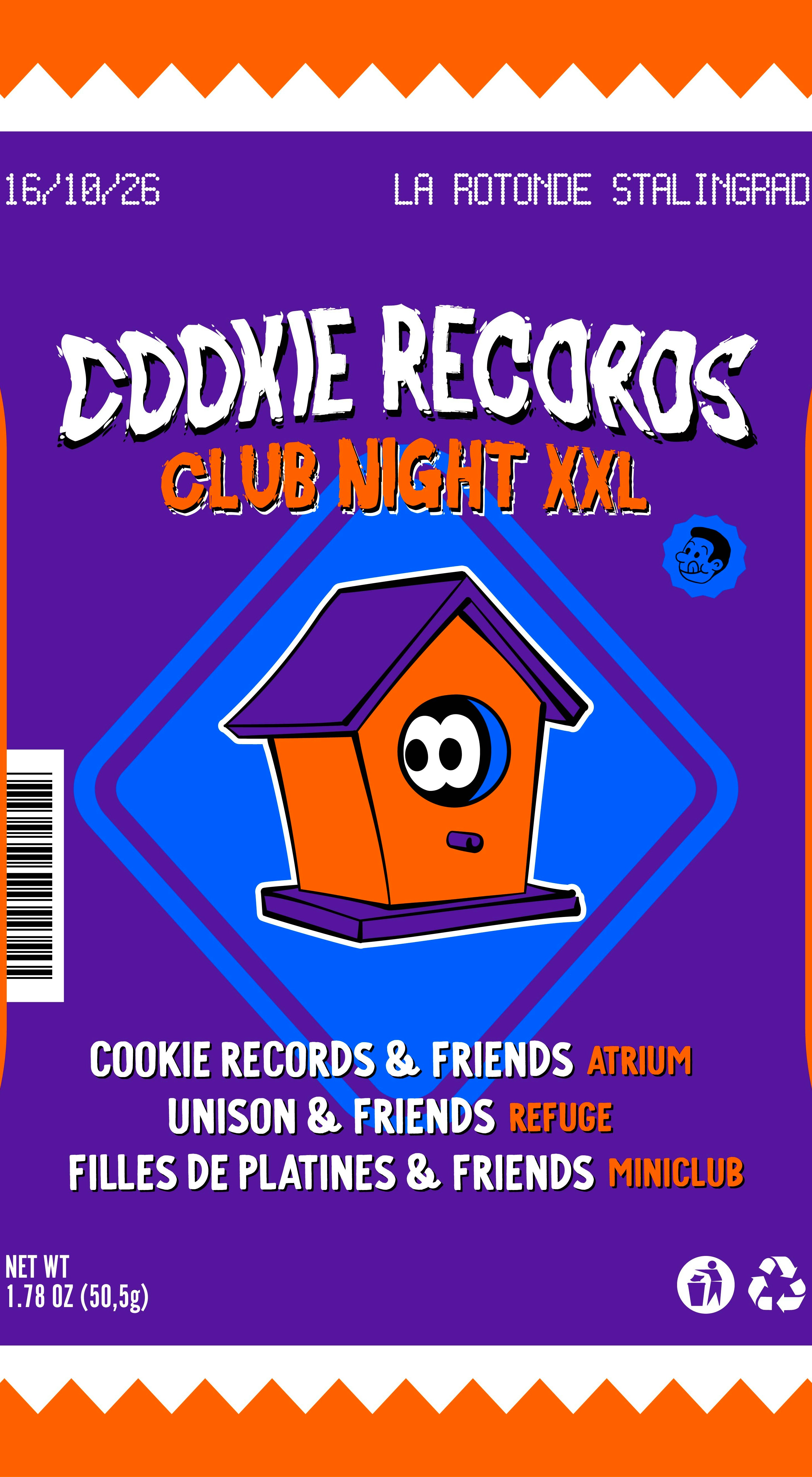 COOKIE RECORDS : FORMAT CLUB XXL