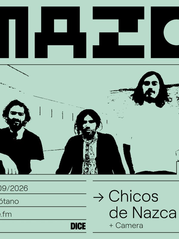 Chicos de Nazca + Camera en MAZO
