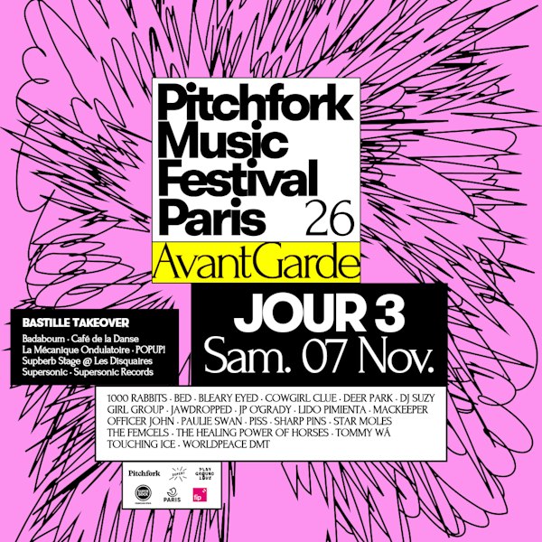JOUR 3 - Pitchfork Avant-Garde 2026