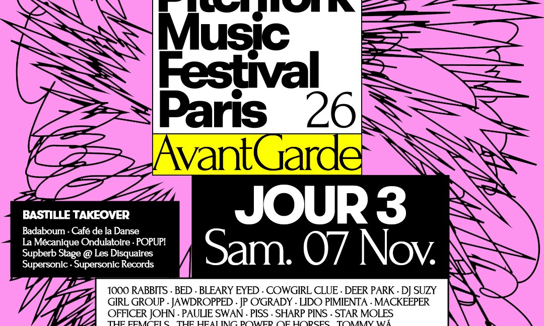 JOUR 3 - Pitchfork Avant-Garde 2026