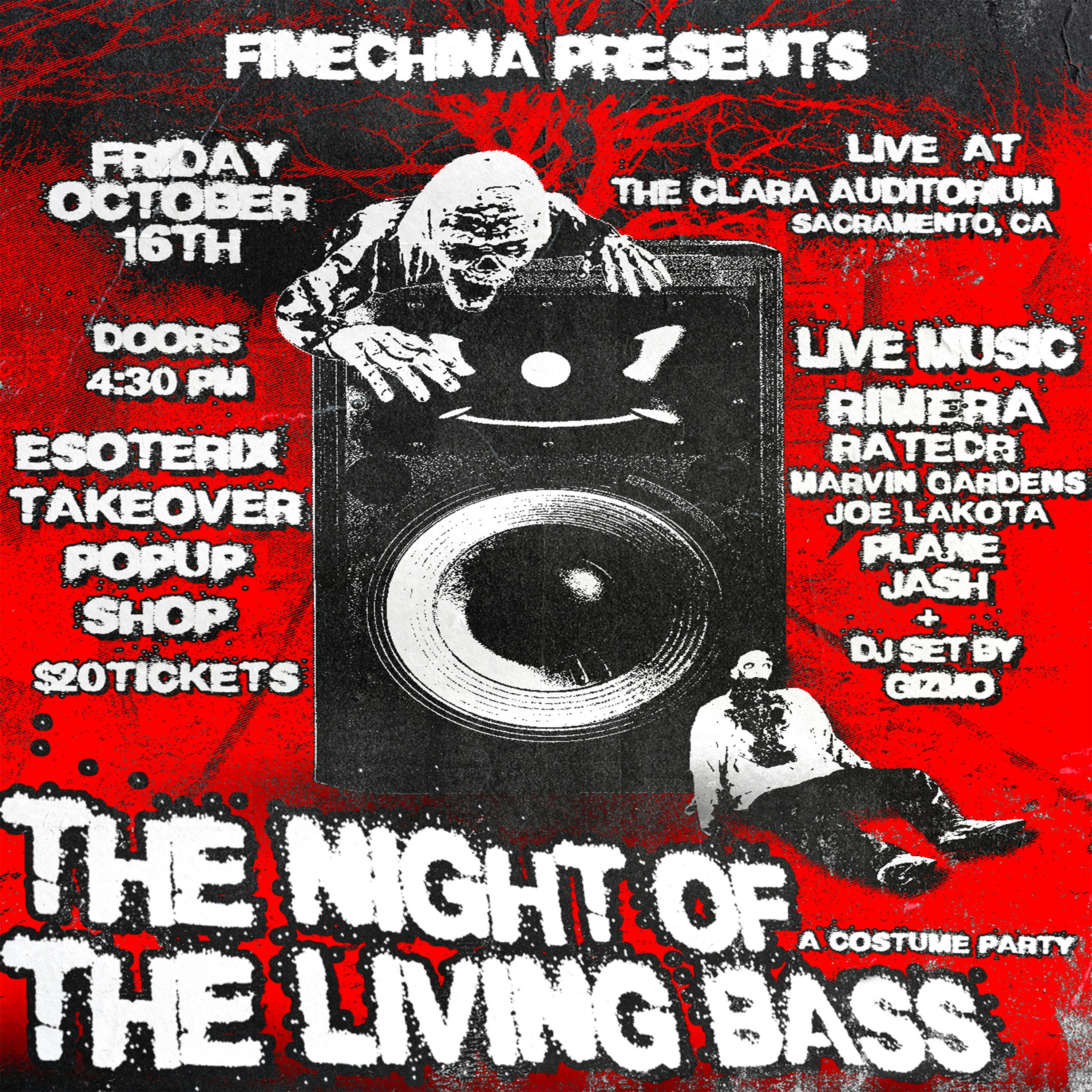 Night Of The Living Bass: Esoterix Takeover
