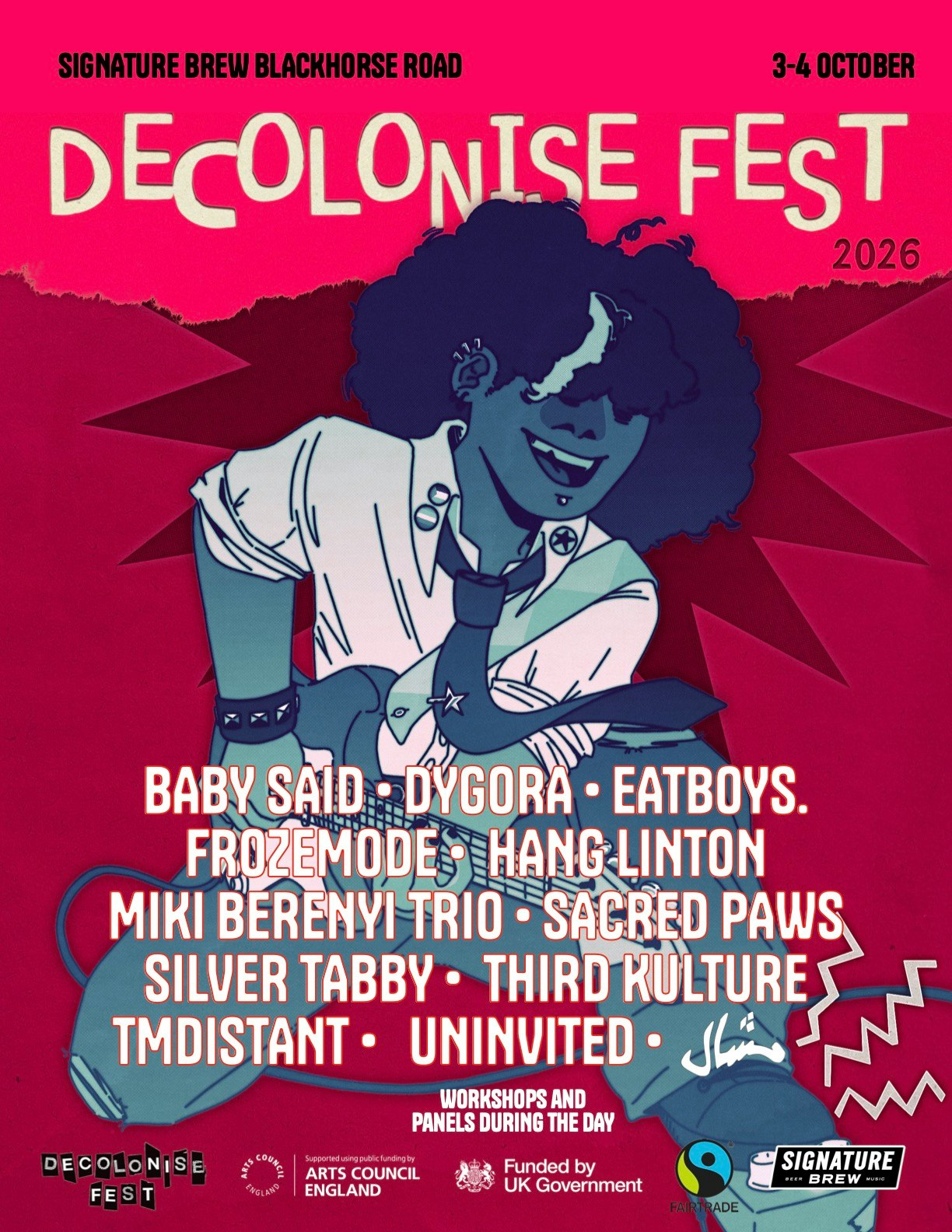 Decolonise Fest 2026 at Signature Brew Blackhorse Road, London
