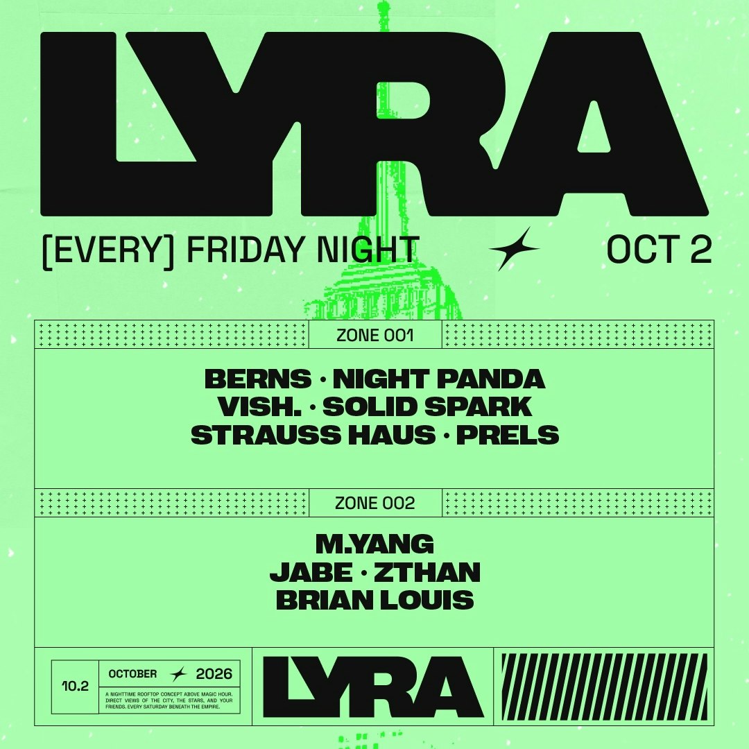 Lyra Rooftop Party - 10.02