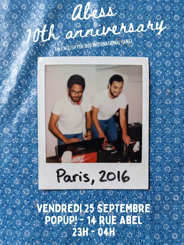 Abess - 10th anniversary party