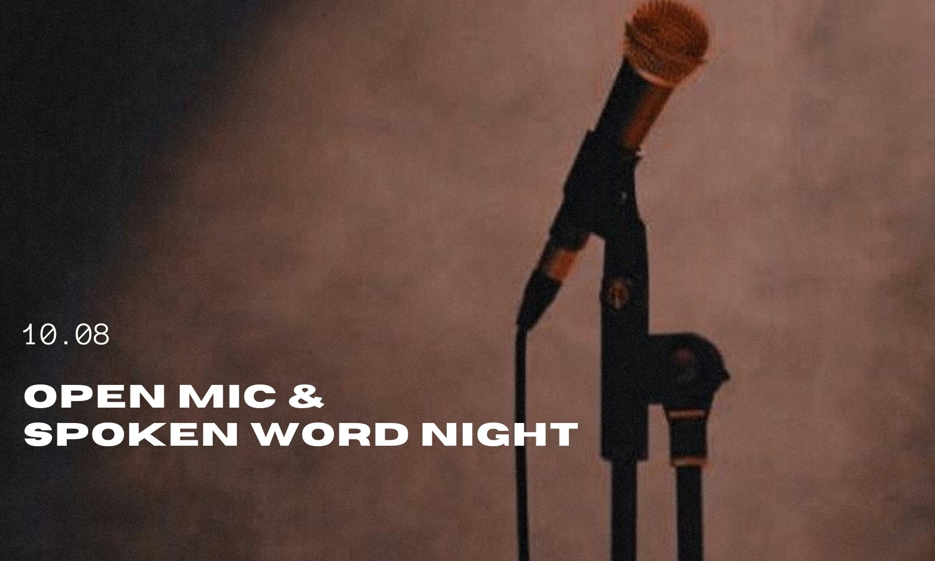 'Read The Room' - Spoken Word and Open Mic Flow' hosted by Miss Conception 10.08 (free entry)