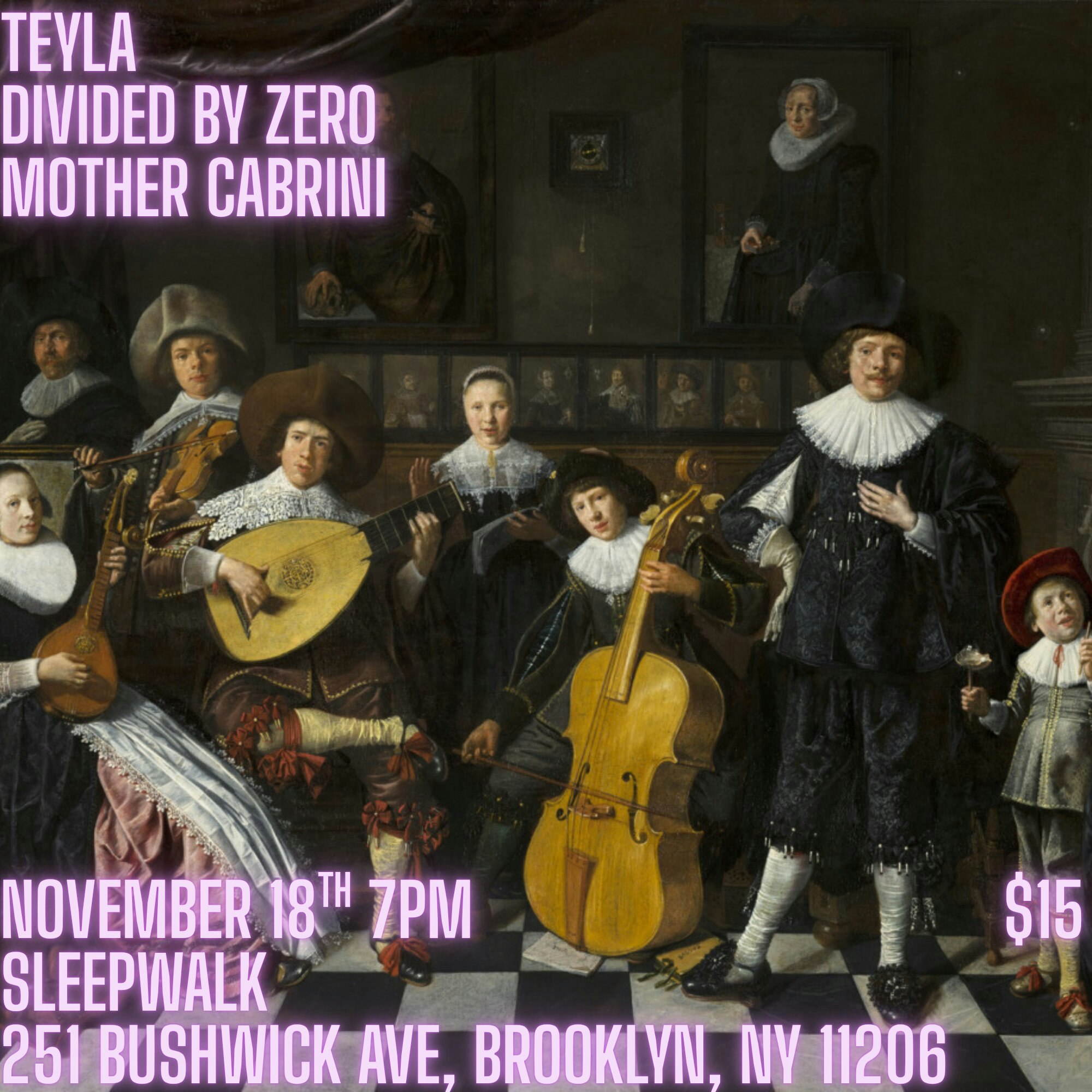 Teyla, Divided By Zero, Mother Cabrini