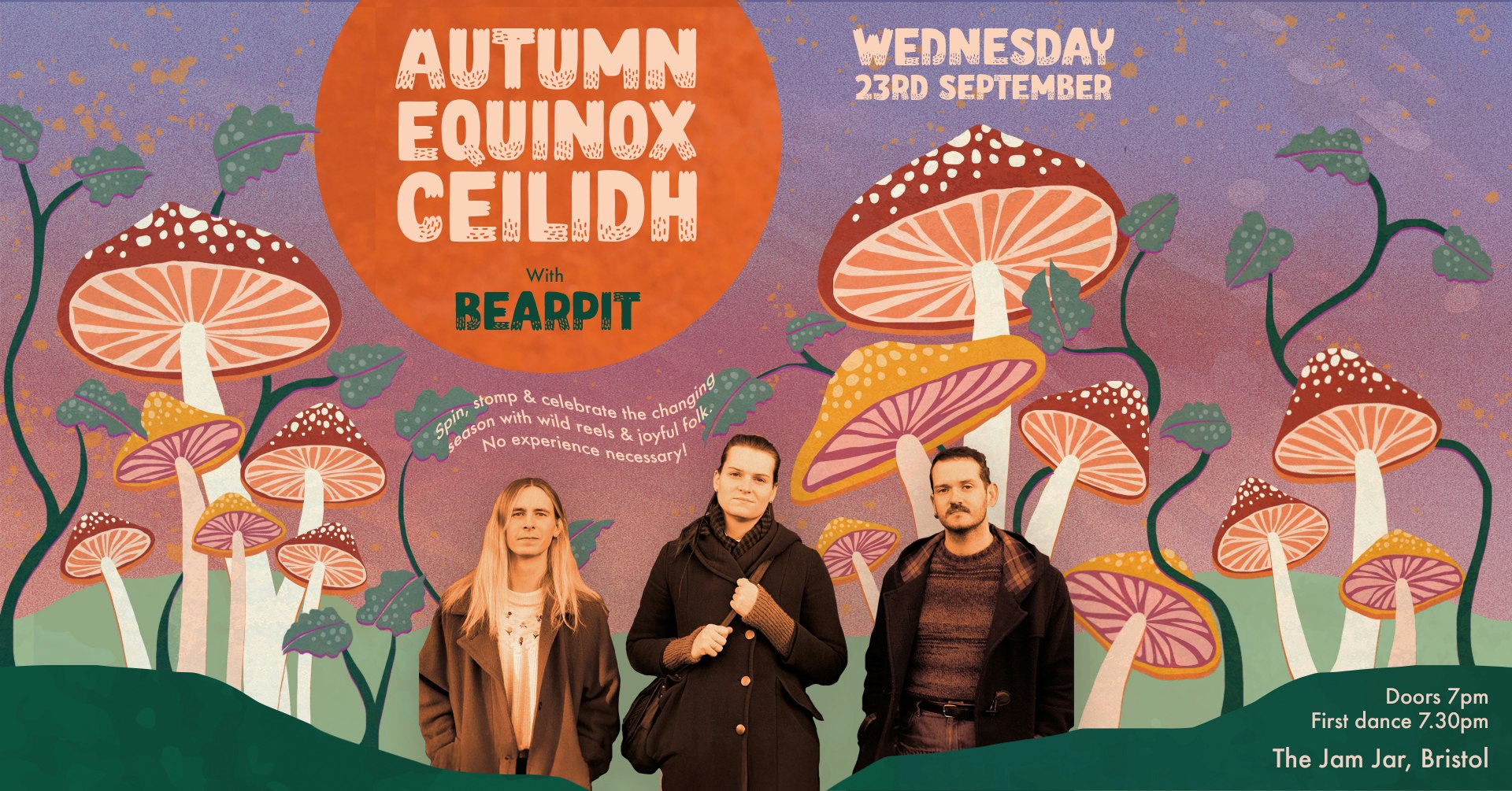Equinox Ceilidh w/ Bearpit at The Jam Jar, Bristol