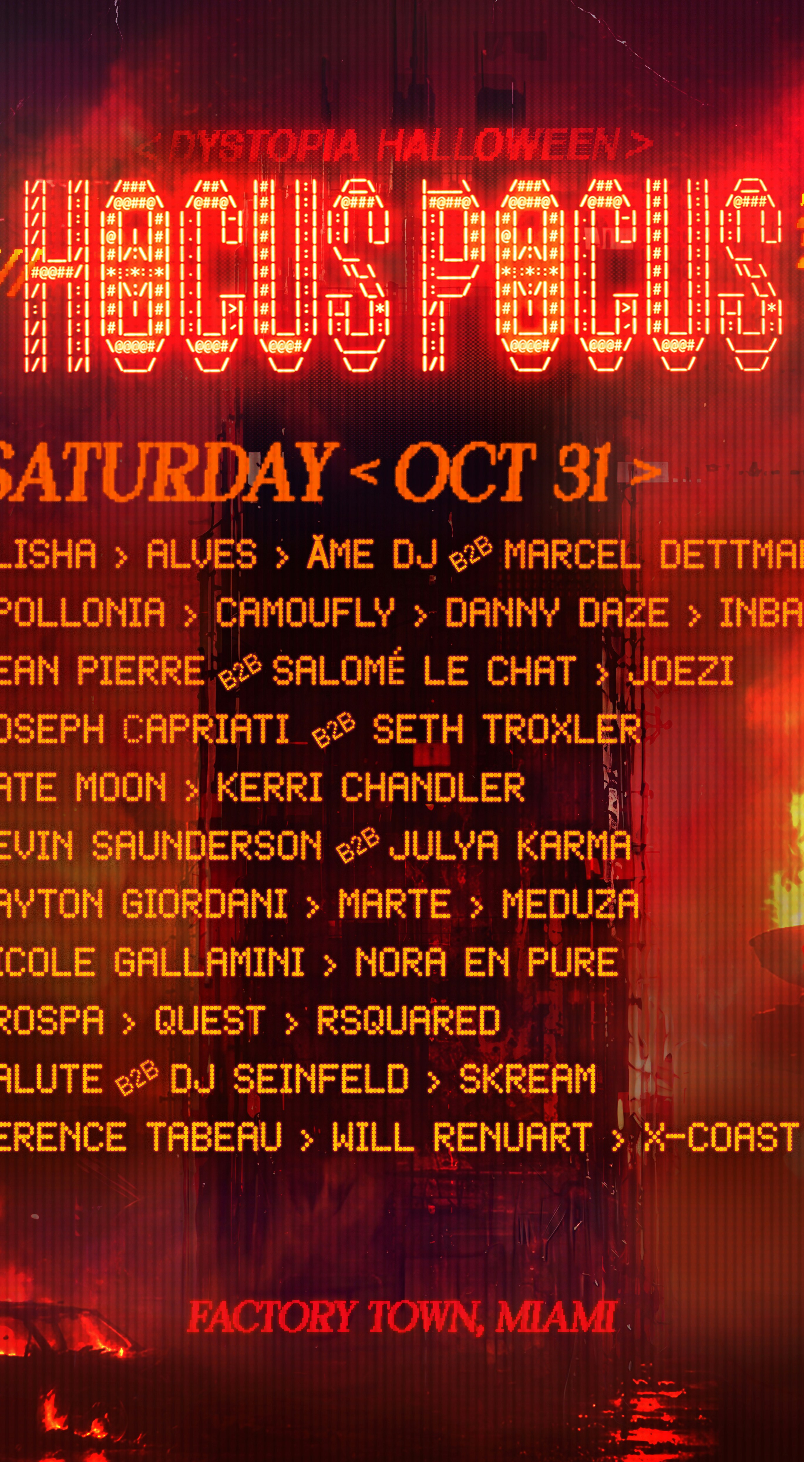 Hocus Pocus 2026 (Saturday Pass) at Factory Town