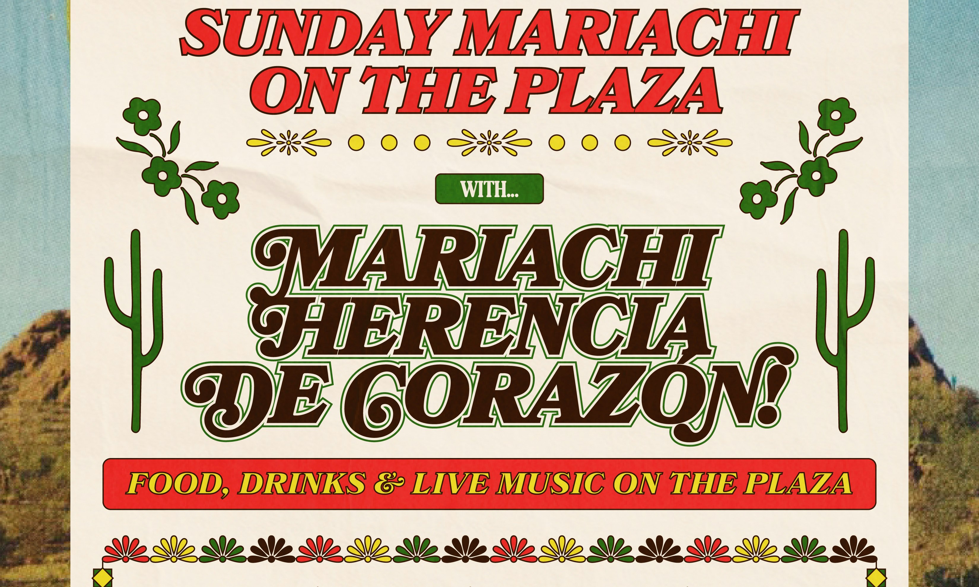 Sunday Sunset Mariachi with Mariachi Herencia De Corazón!
