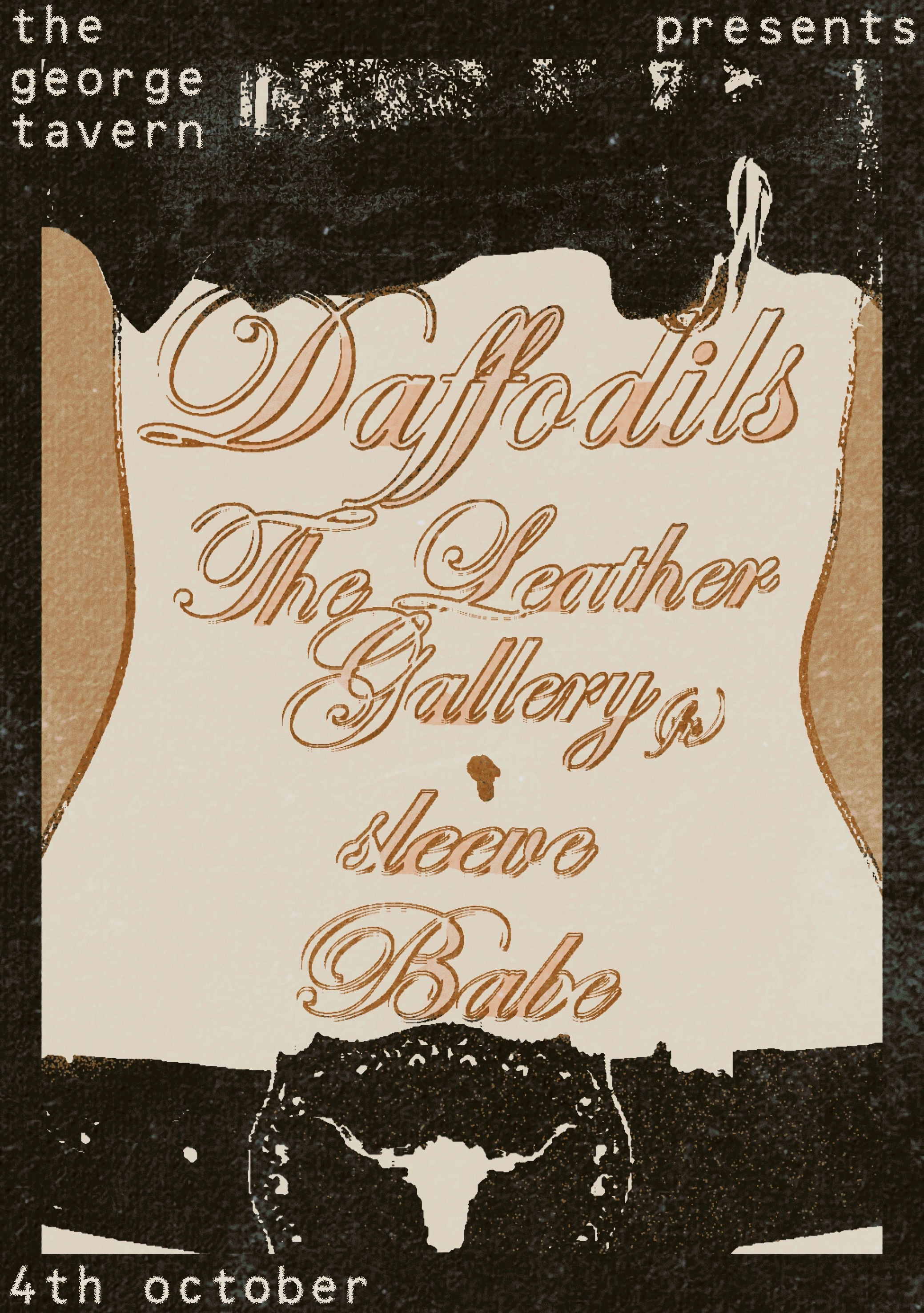 TGT: Daffodils / The Leather Gallery (FR) / sleeve / Babe at The George Tavern, London