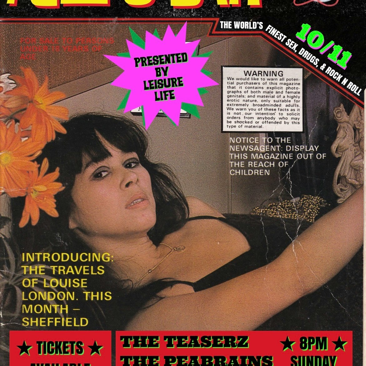 Leisure Life Presents: Javi & The High Rollers, The Burners as The Stray Cats, Pea Brains, The Teaserz