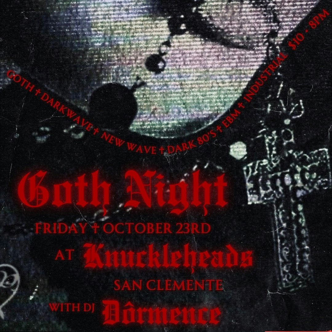 DJ Dôrmence Goth Night