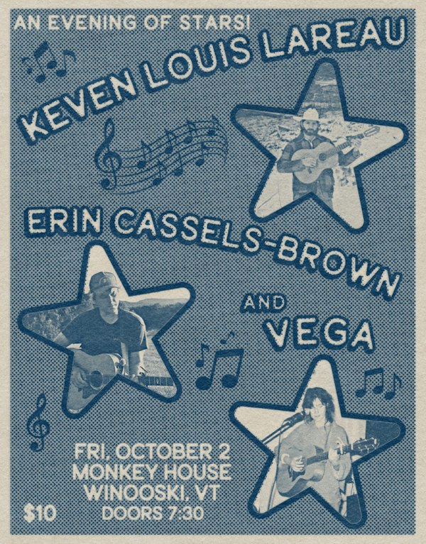 Erin Cassels-Brown w/ Keven Louis Lareau & Vega