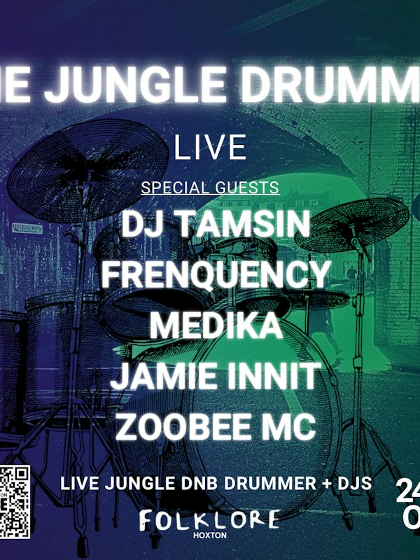 The Jungle Drummer Live + Djs