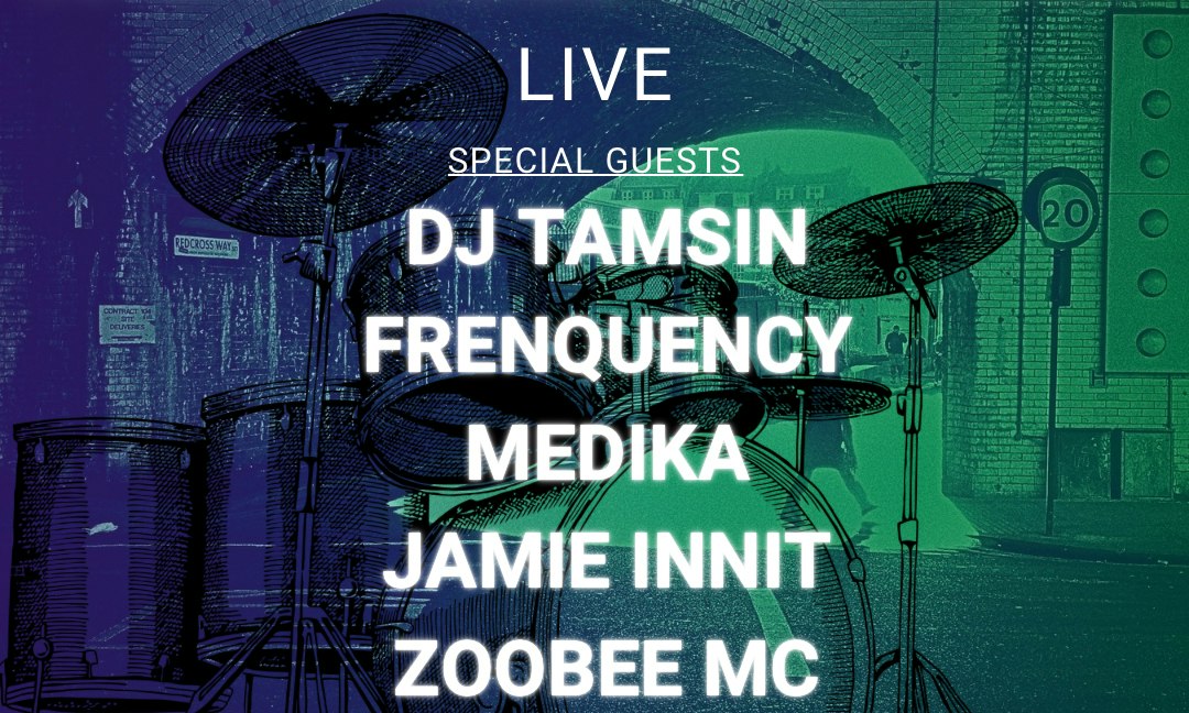 The Jungle Drummer Live + Djs