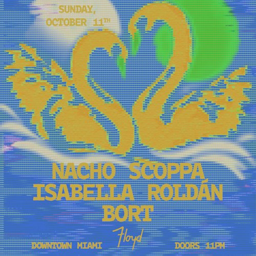 Nacho Scoppa + Isabella Roldán at Floyd in Miami, FL