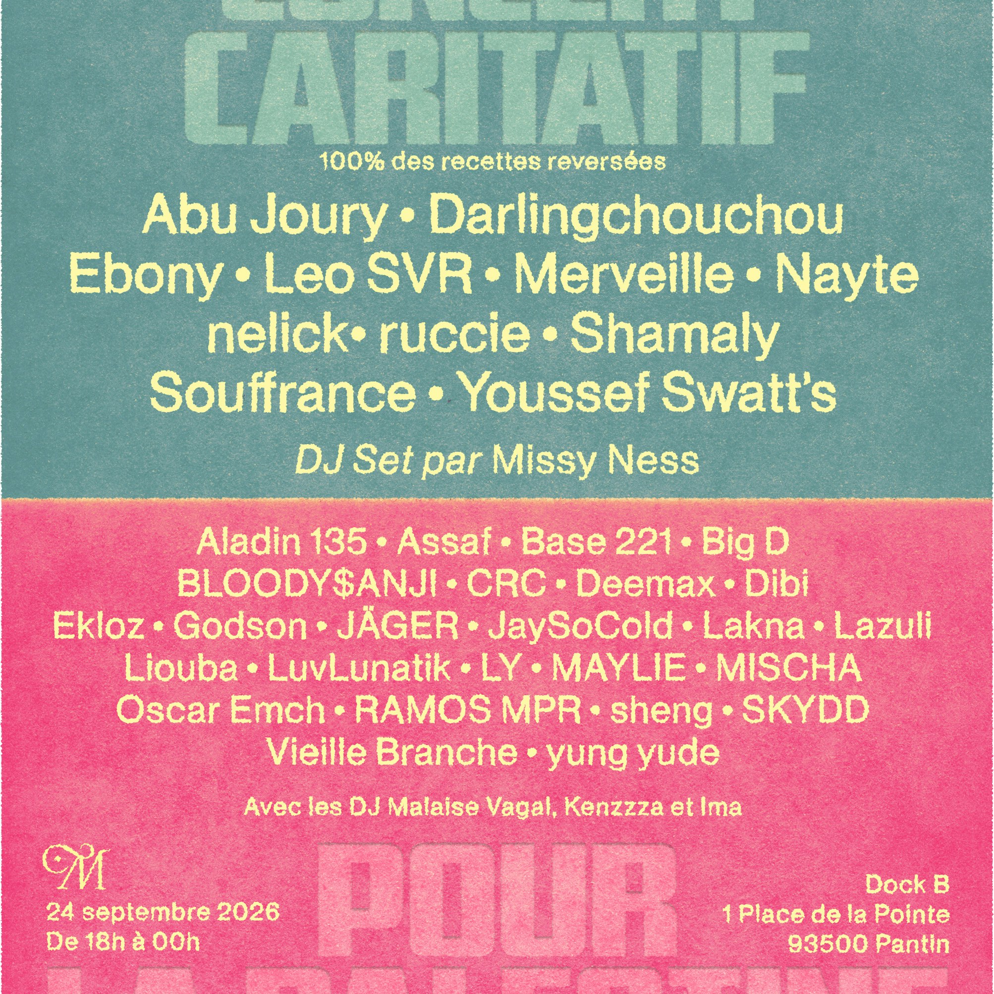 Mosaïque – Concert caritatif pour la Palestine