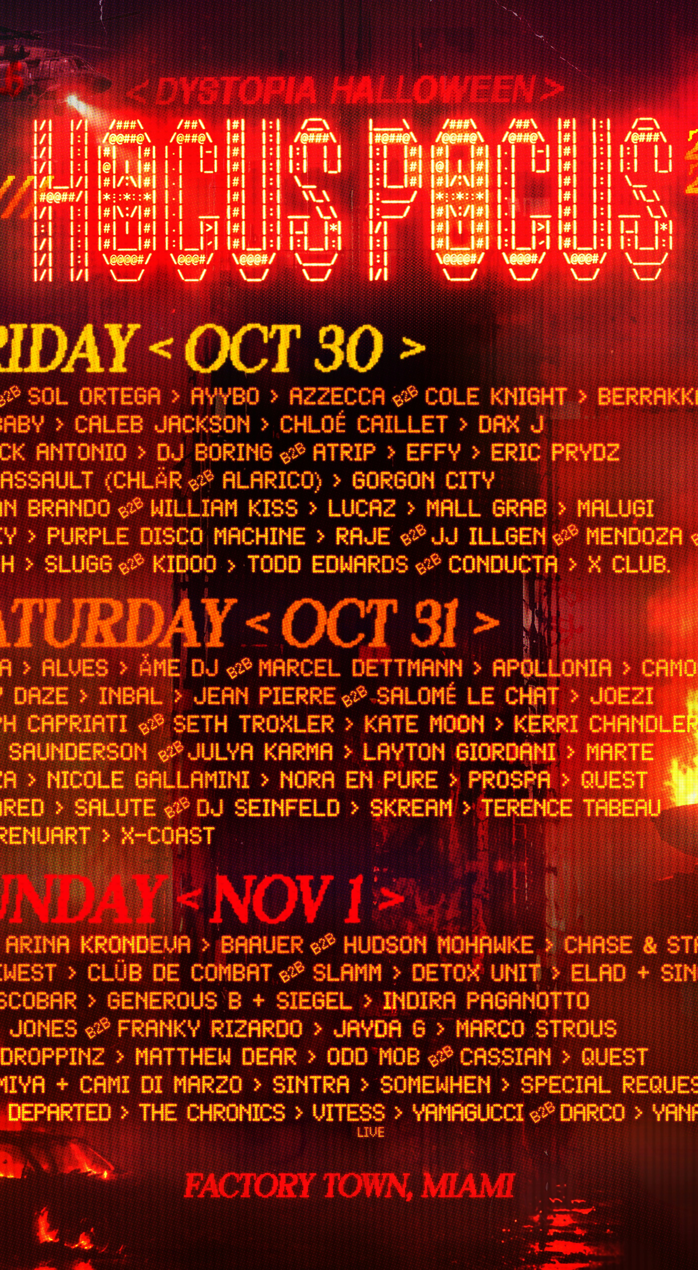 Hocus Pocus 2026 (3-Day Pass) at Factory Town