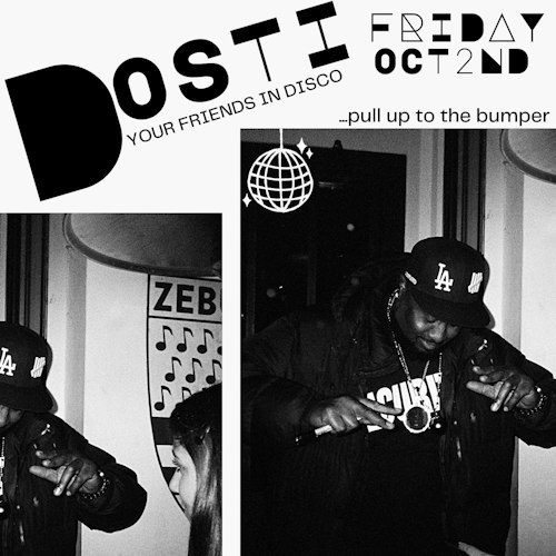 Dosti: Your Friends In Disco at Zebulon Cafe Concert in Los Angeles, CA