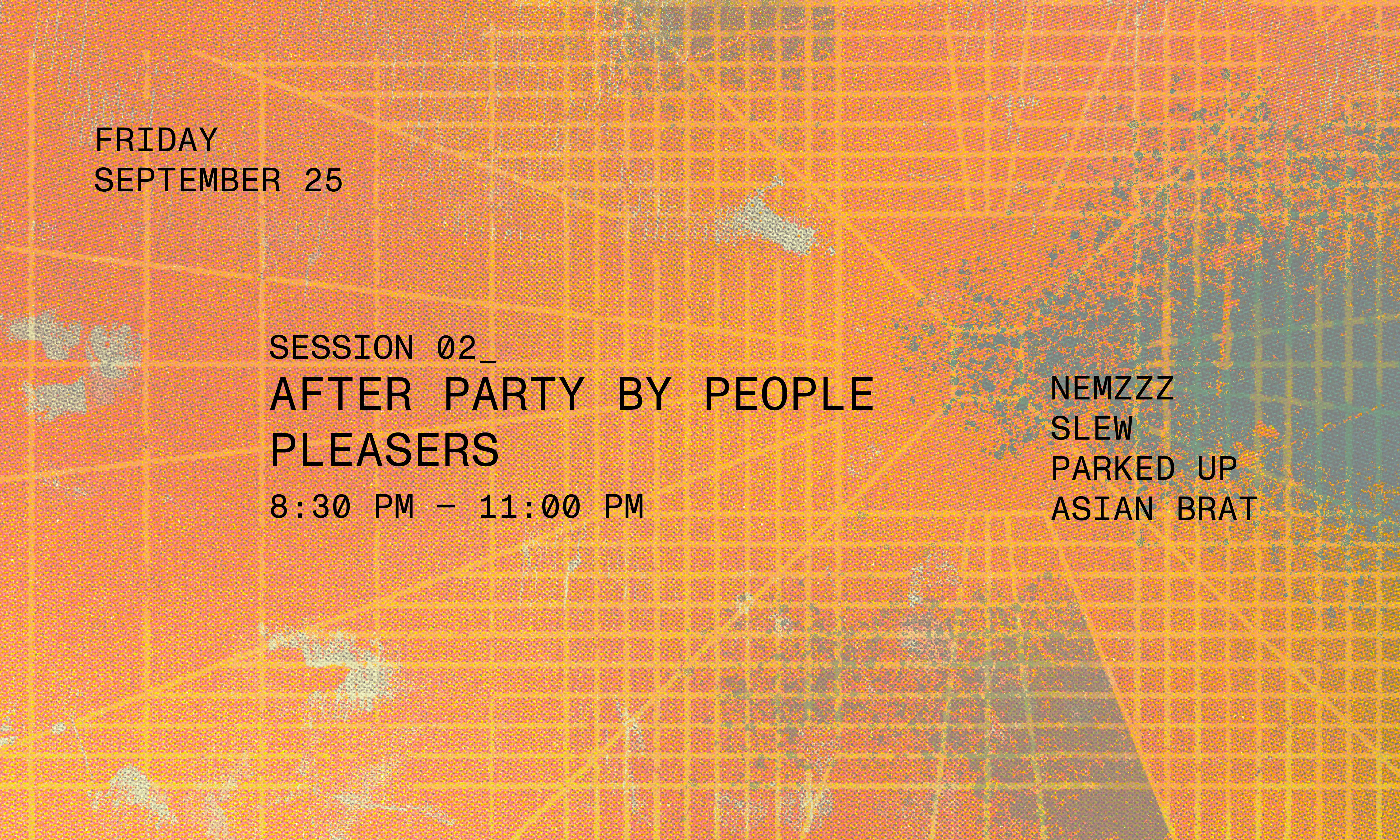 Stone Island Sound Presents: People Pleasers w/ Nemzzz, Slew, Asian Brat & Parked Up