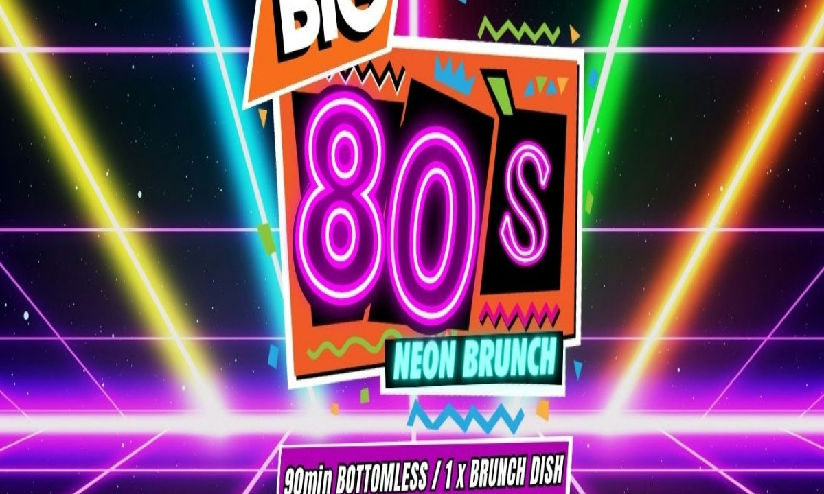 Big 80s Neon Bottomless Brunch