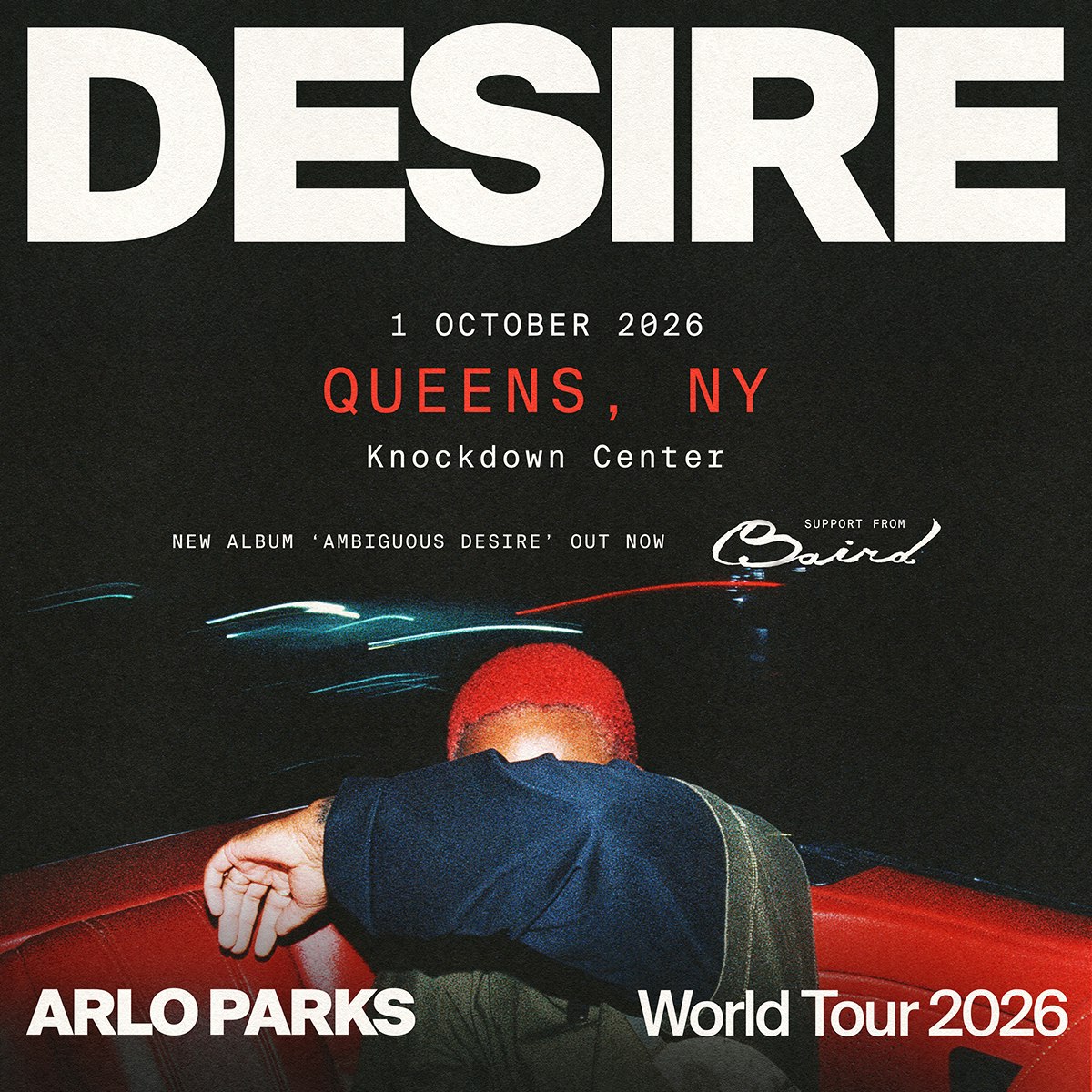 ARLO PARKS - DESIRE TOUR