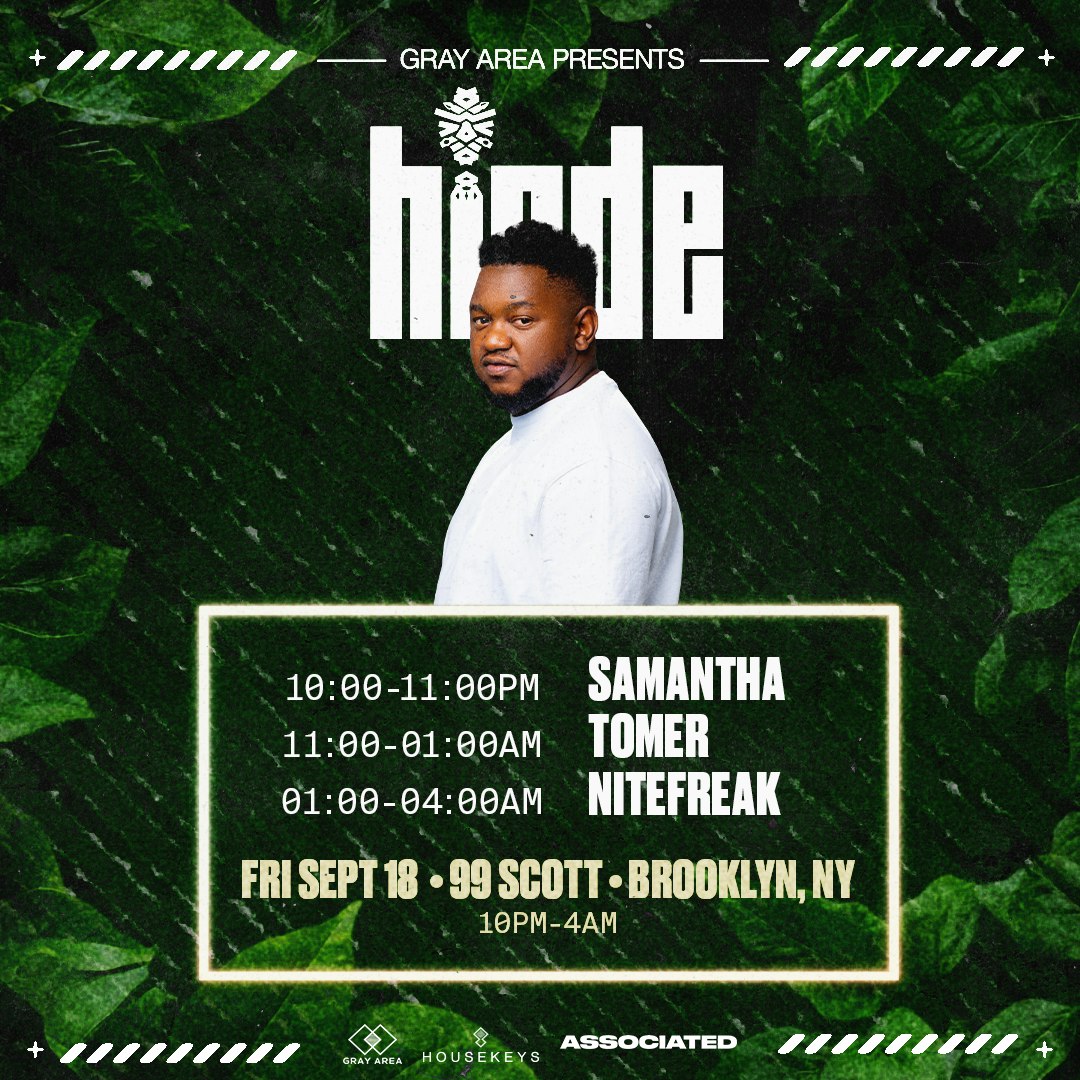 Nitefreak presents HiNDE *3hr Set*