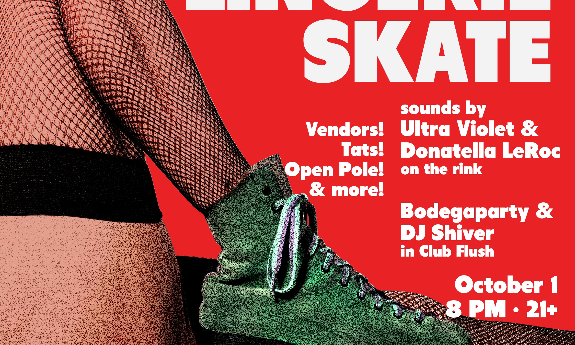 Dirty Magazine's Lingerie Skate (skate all night)