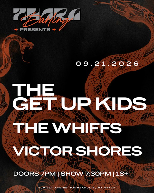 The Get Up Kids w/ The Whiffs & Victor Shores