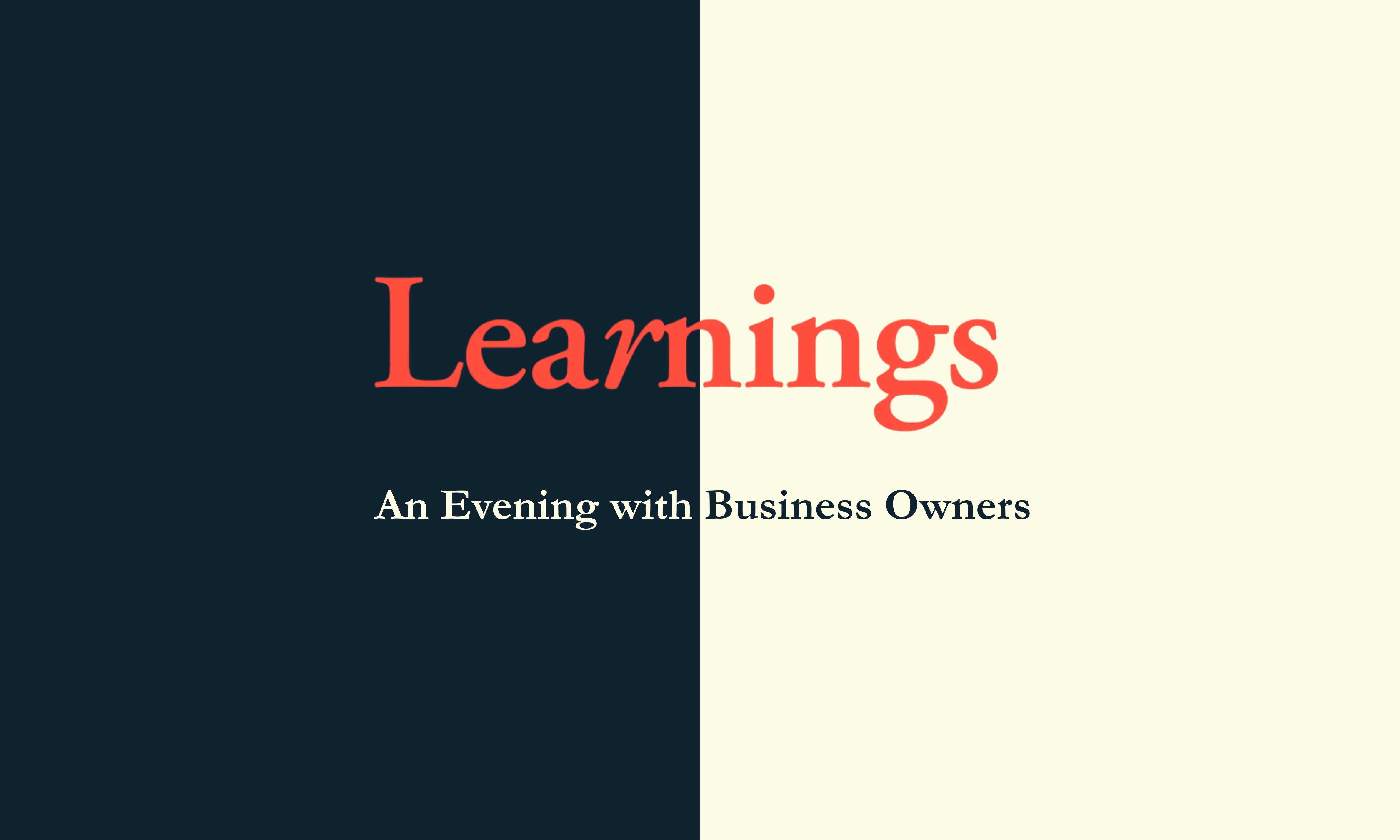 Seanchoíche Dublin x Monzo Business | Learnings