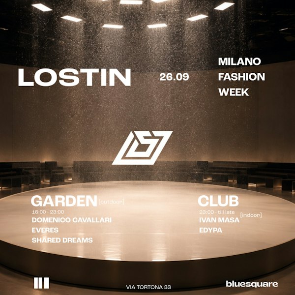 Hi-Fi Weekends with LOSTIN *Free Entry*
