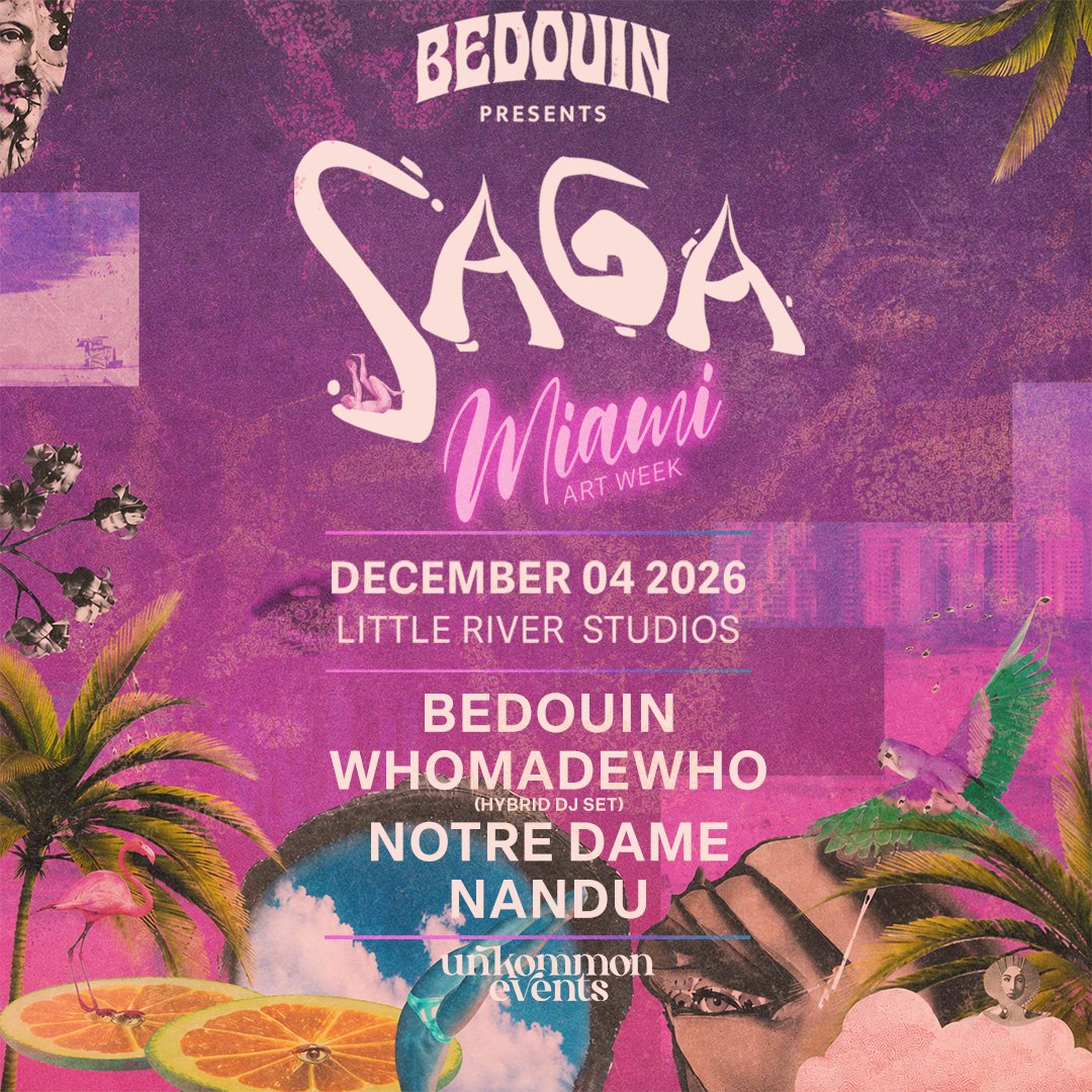 Bedouin Presents SAGA | Miami Art Week 2026