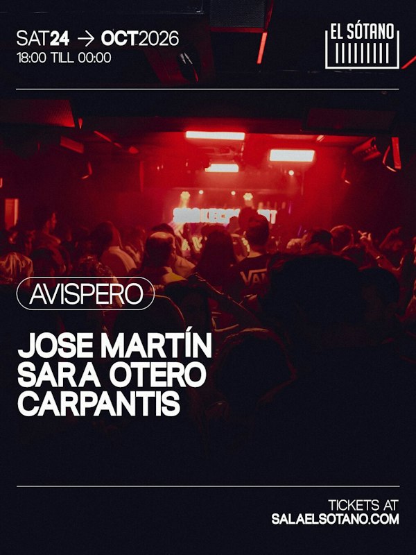 AVISPERO: Jose Martín, Sara Otero, Carpantis