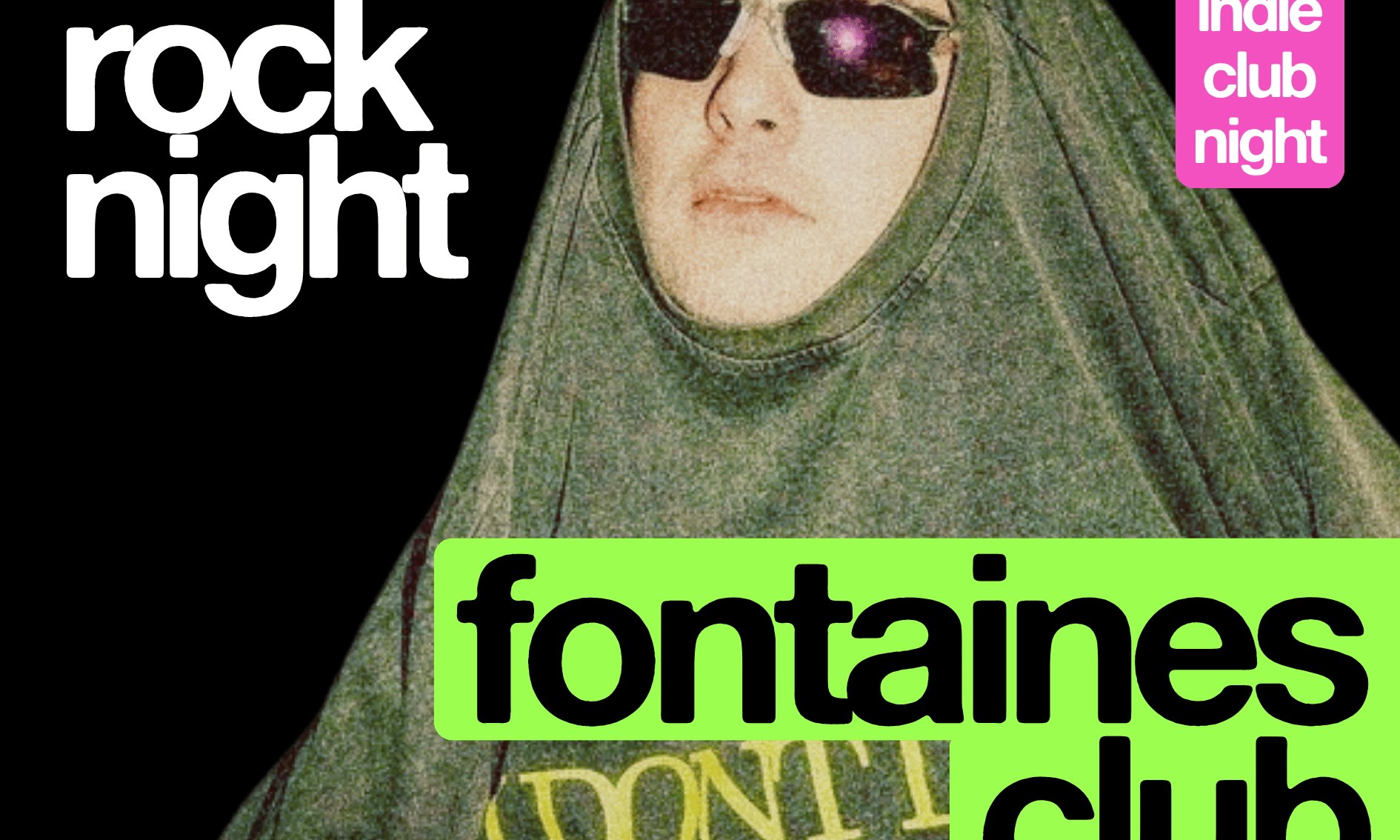 Indie Rock Night ∙ FONTAINES CLUB