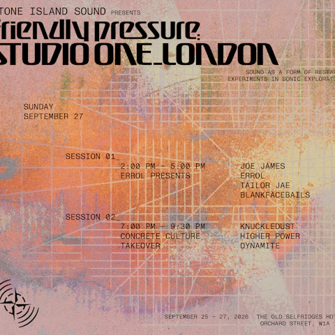 Stone Island Sound & Errol Presents: Joe James, Errol, Tailor Jae & Blankfacebails