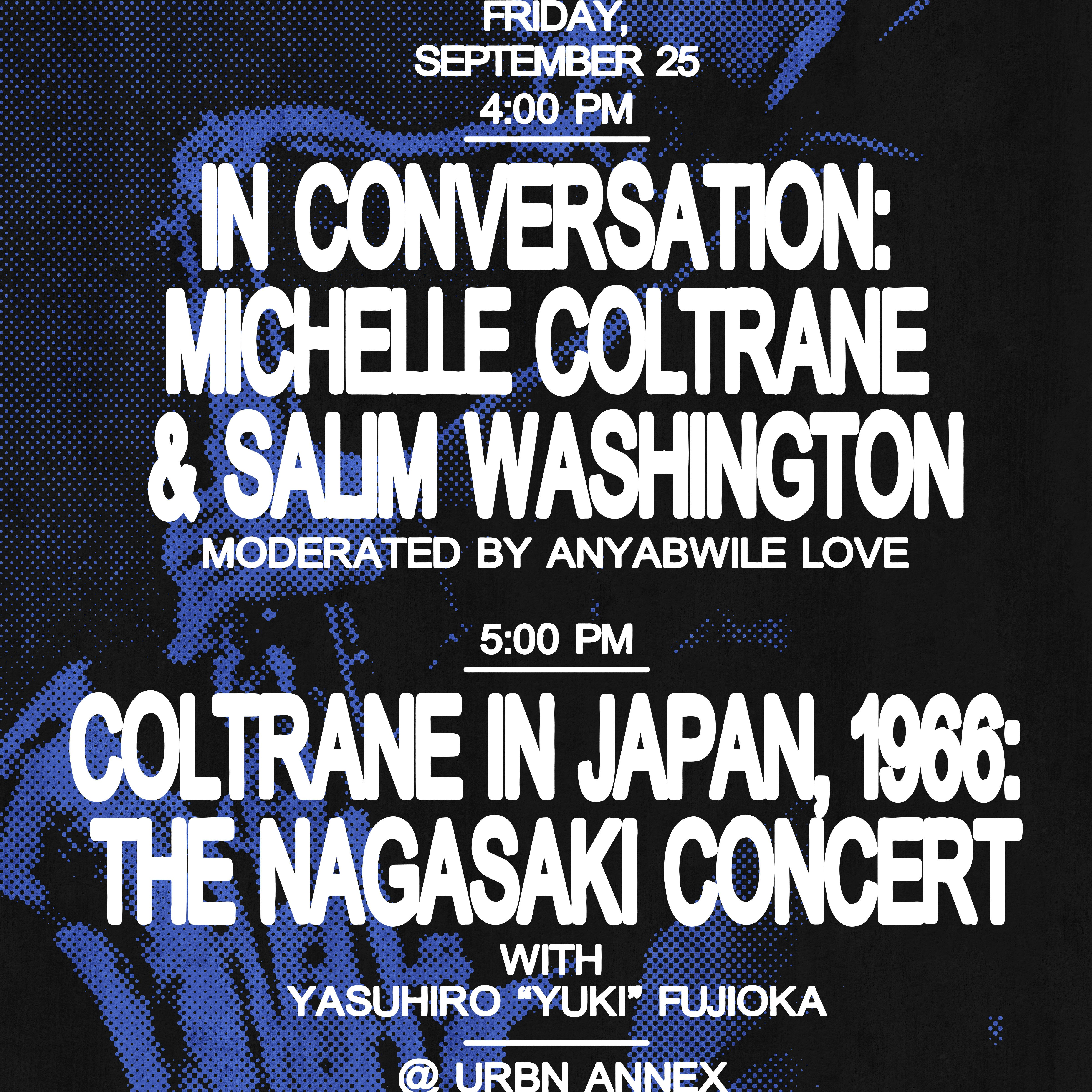 Coltrane in Japan 1966 w/ Yasuhiro Fujioka