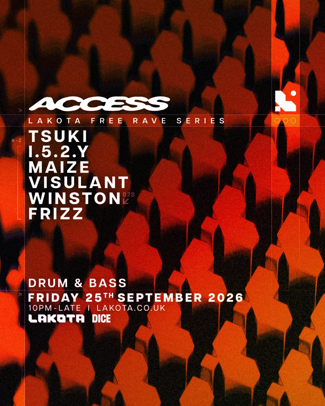 ACCESS: Drum & Bass Free Rave at Lakota, Bristol
