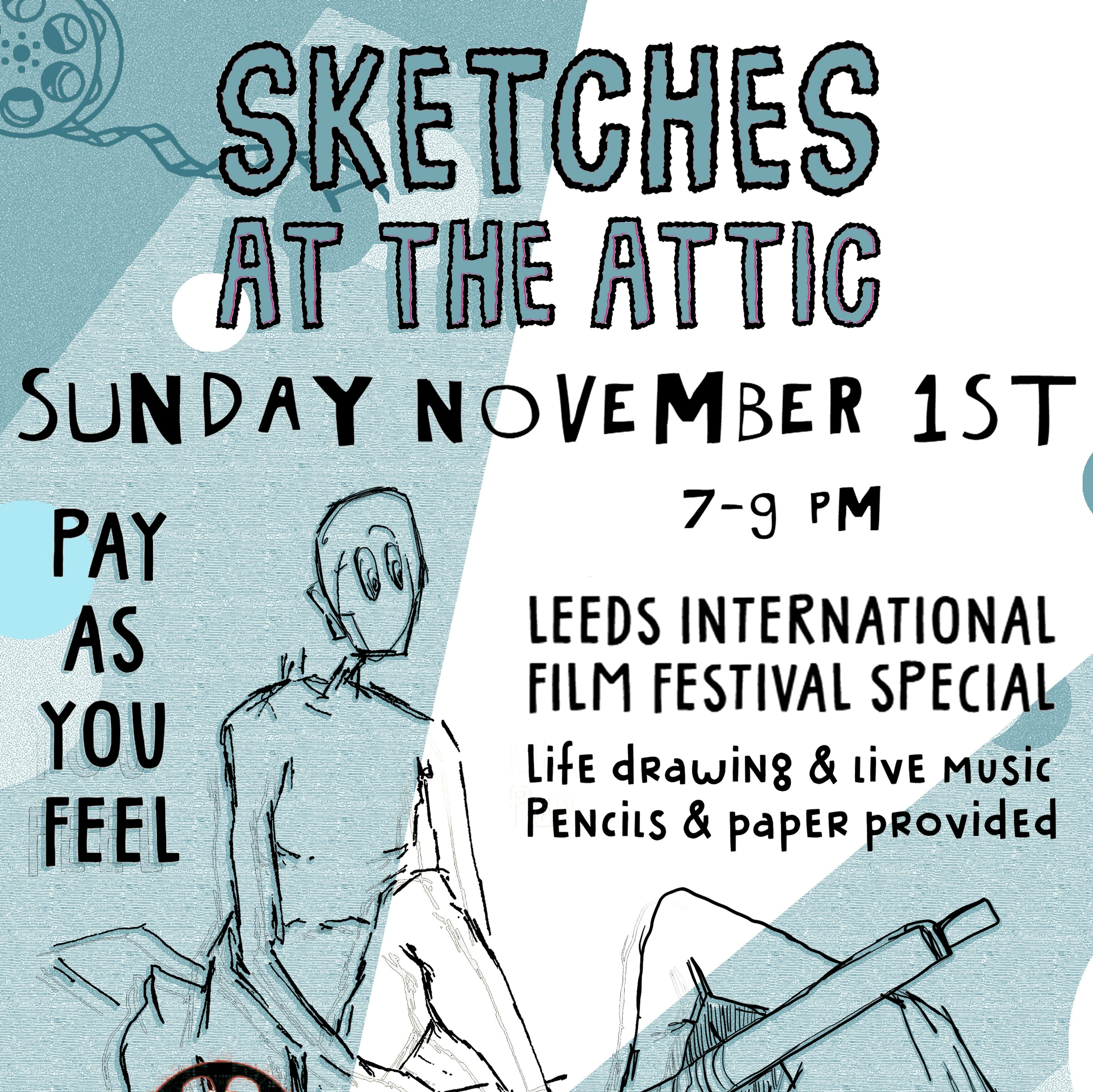 Sketches: Life Drawing & Live Music