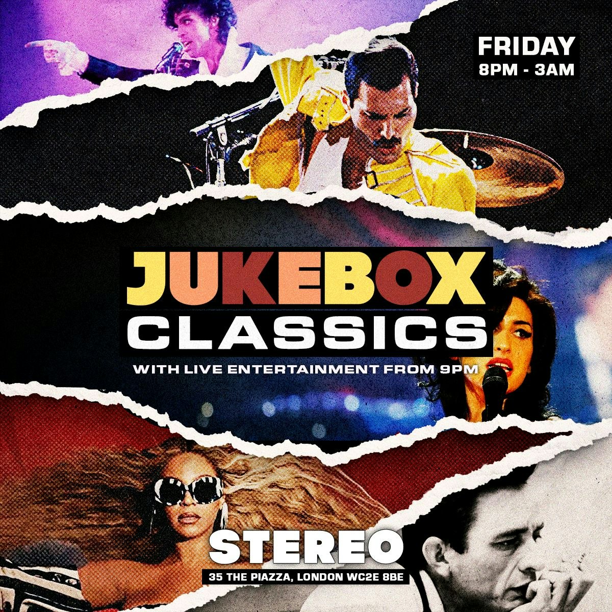 JUKEBOX FRIDAY at STEREO Covent Garden, London