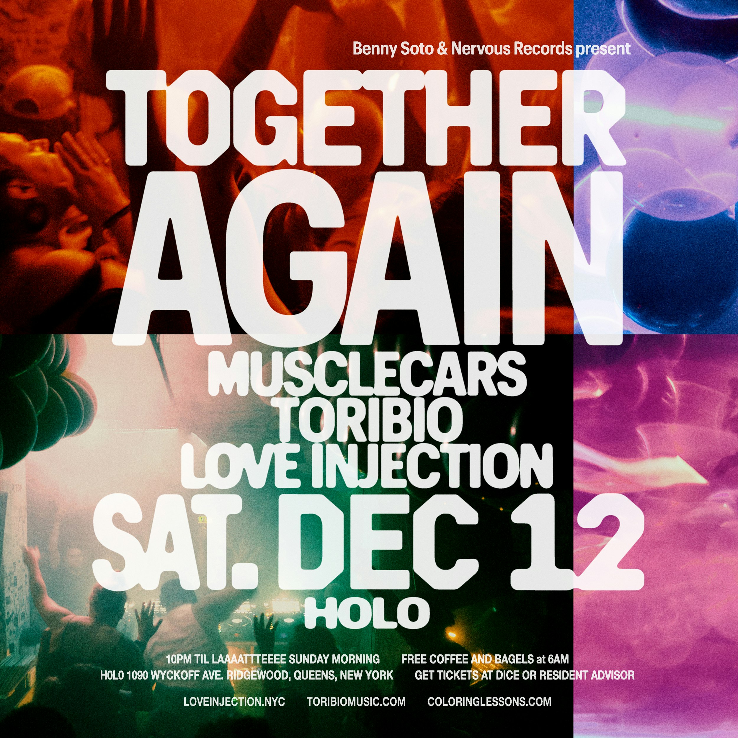 Musclecars, Toribio, Love Injection: Together Again