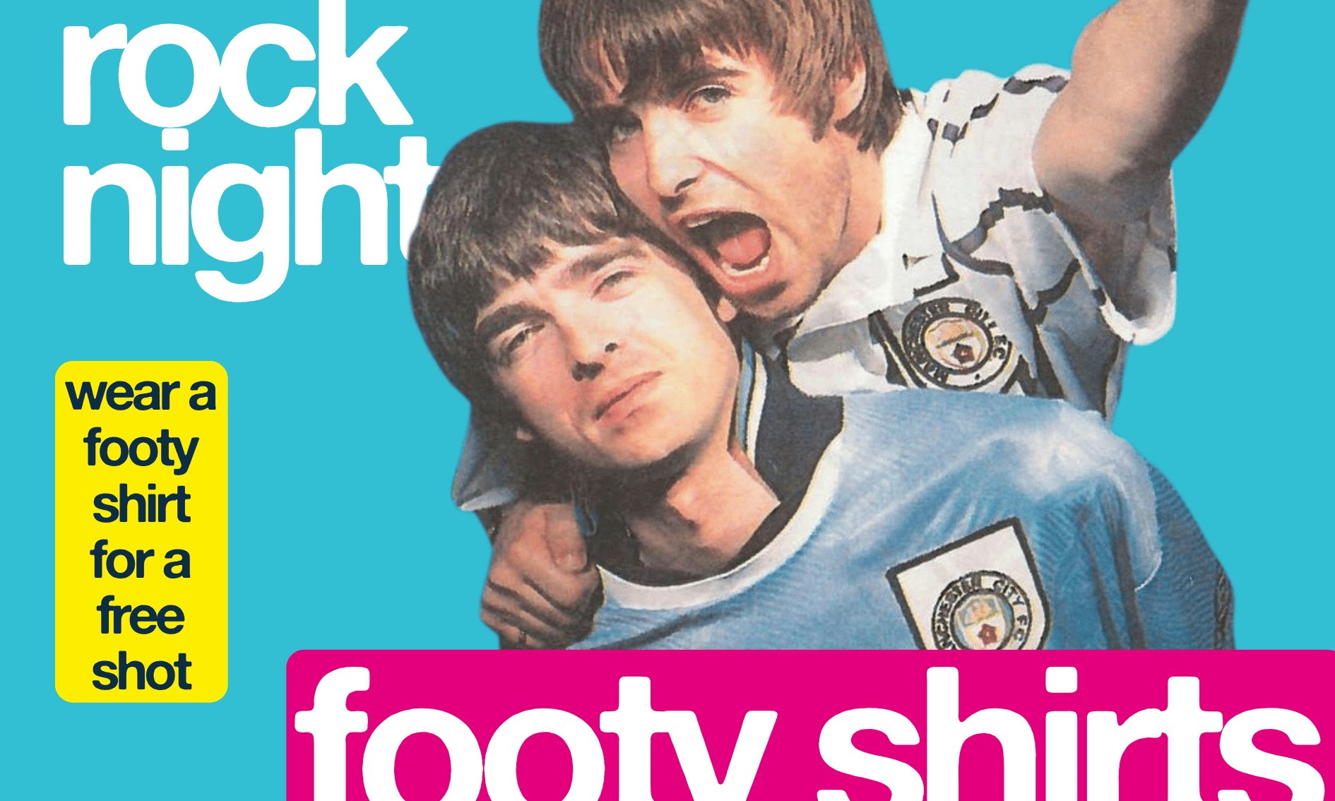 Indie Rock Night ∙ FOOTY SHIRTS