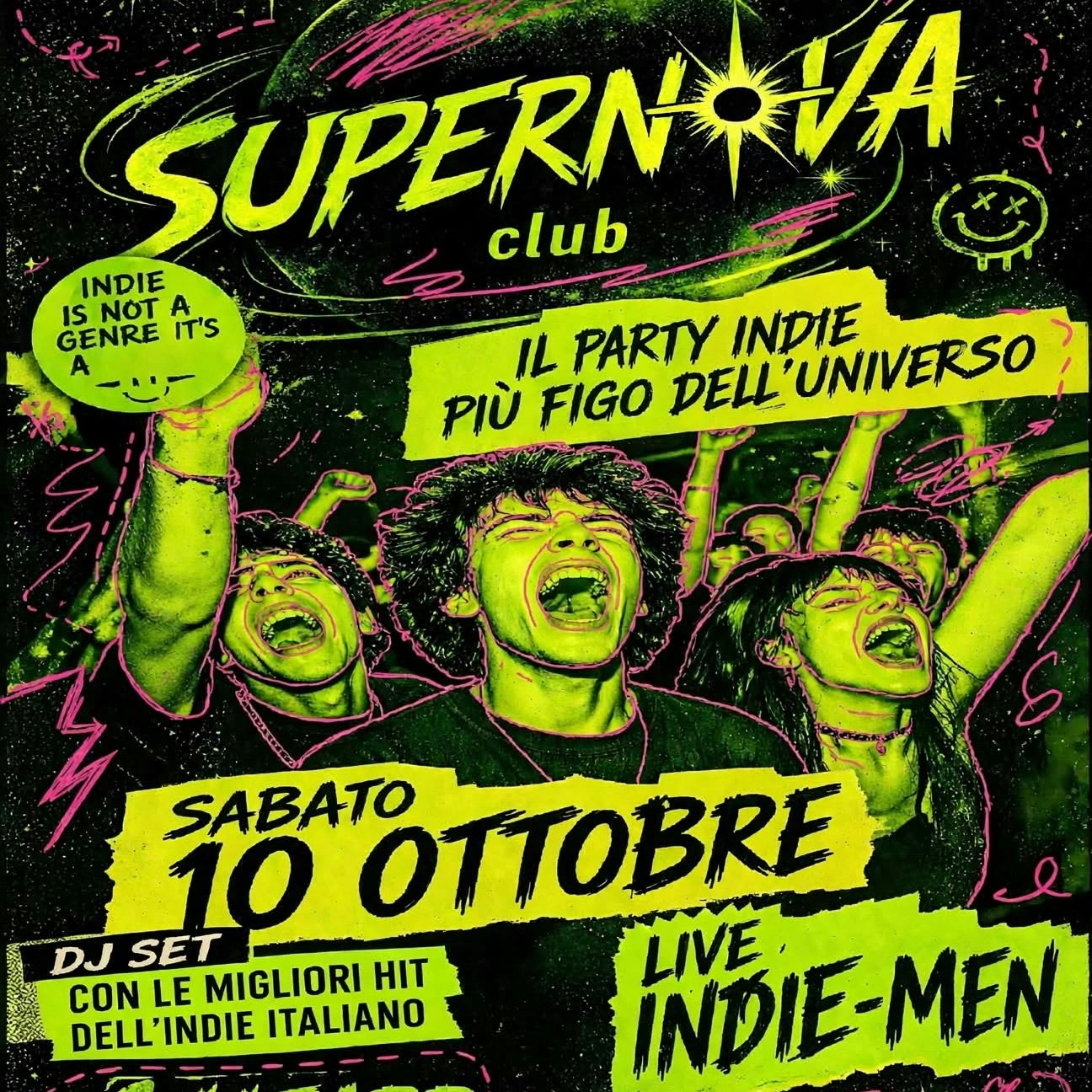 Supernova Club || Indie-Men Live