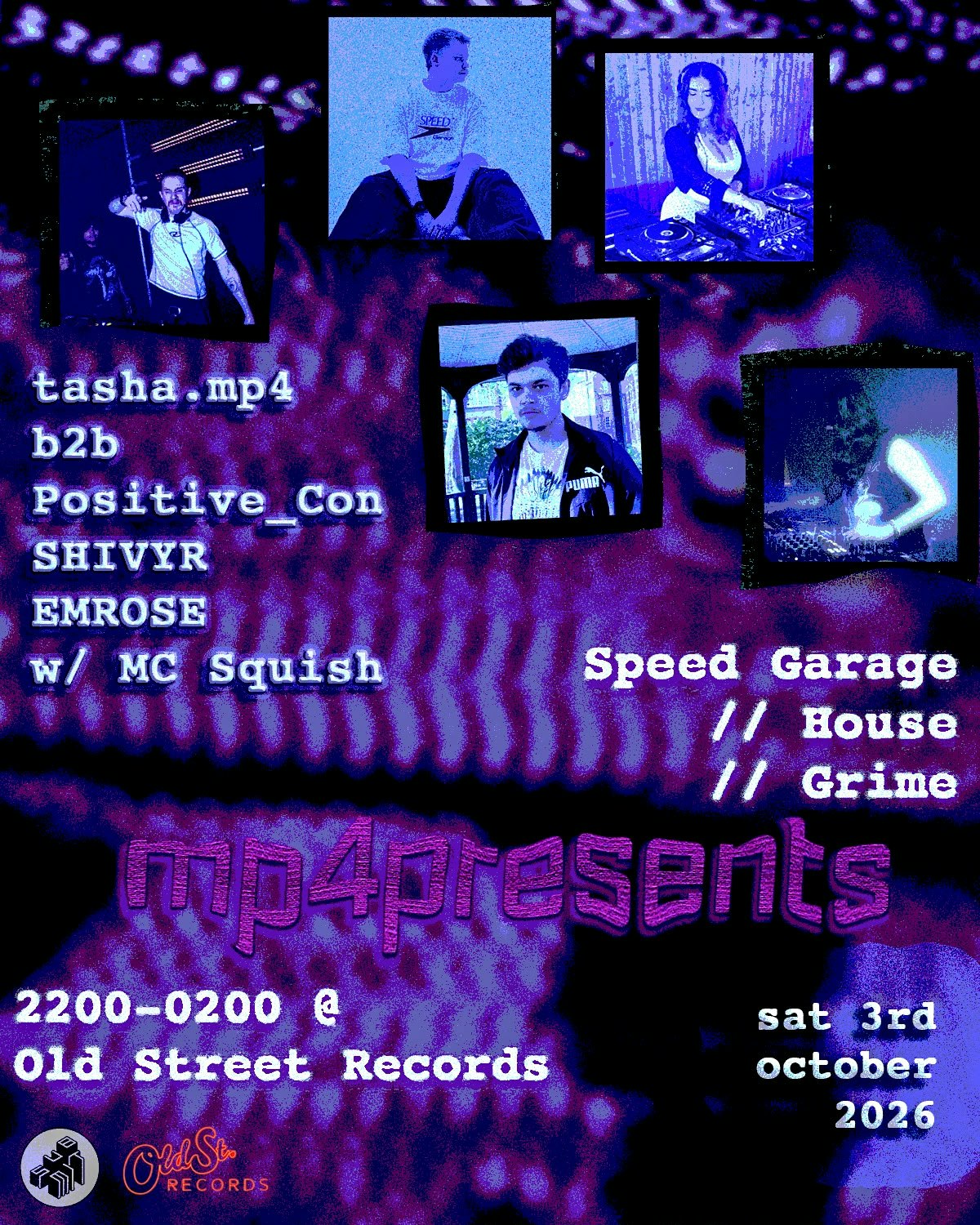Submit x mp4 + friends at Old Street Records, London