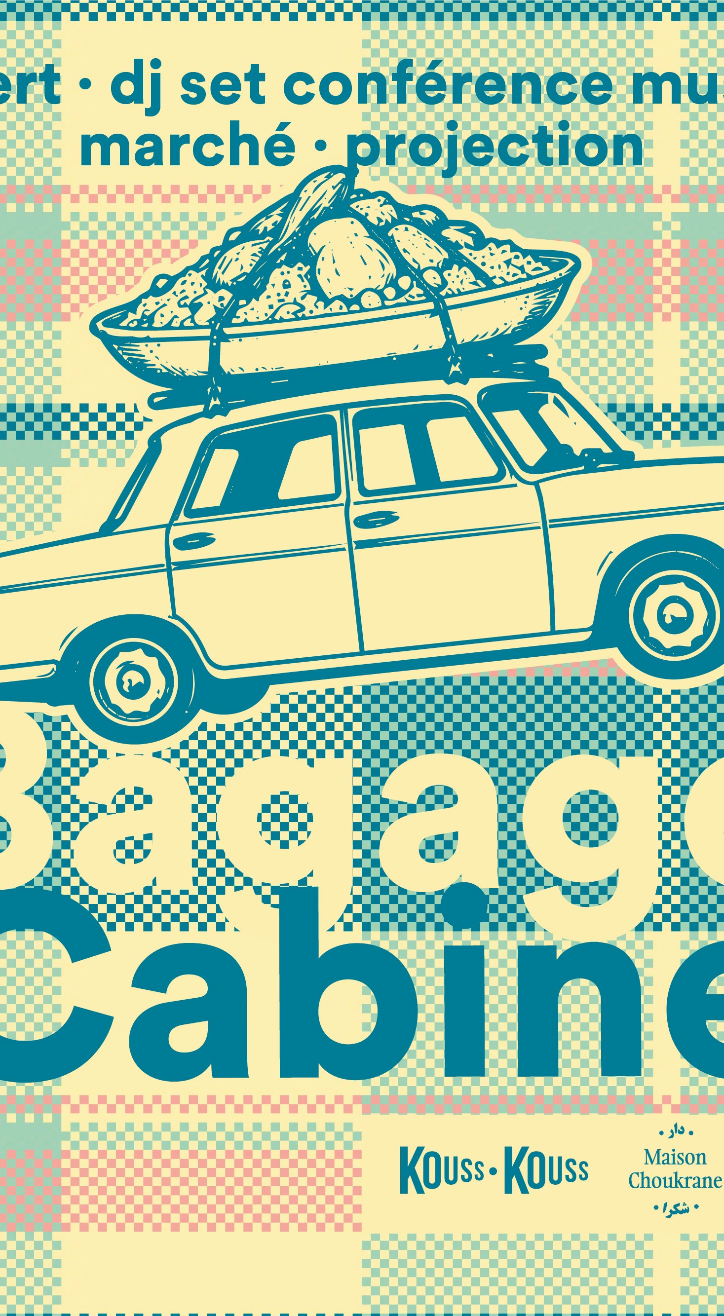 Bagage Cabine - Projection : Et les poissons volent au-dessus de nos têtes