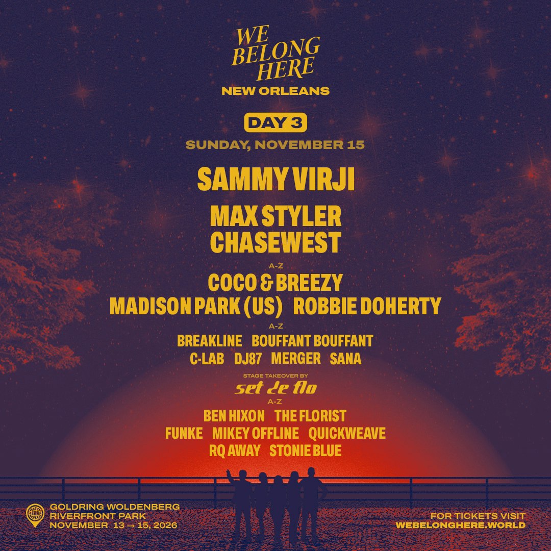 Sammy Virji - We Belong Here: New Orleans 2026 11/15
