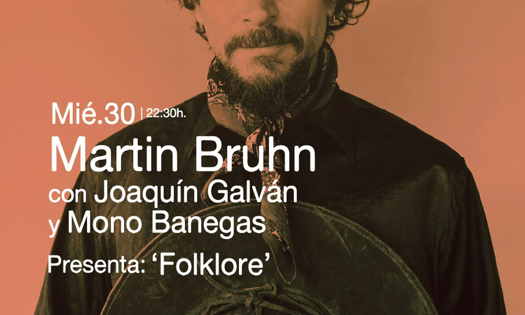 Martin Bruhn presenta “Folklore” con Mery Murua