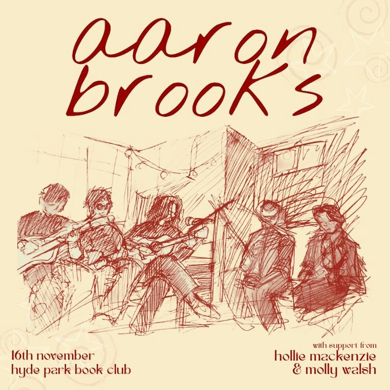 Aaron Brooks at Hyde Park Book Club, Leeds